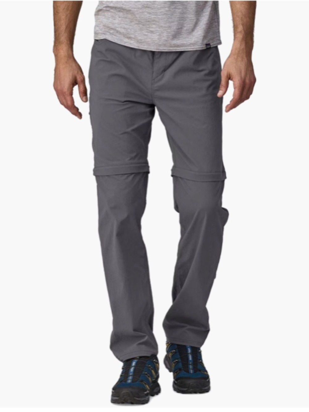 Patagonia Men's Quandry Convertible Pants Forge Gray 30x32